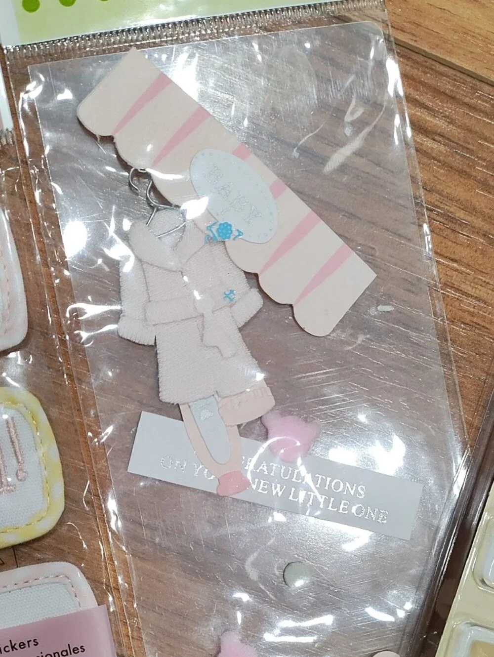 It's a Girl Baby-Themed Embellishments